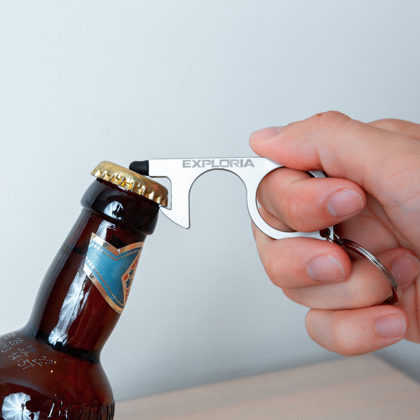 Stainless Steel Contactless Keychain