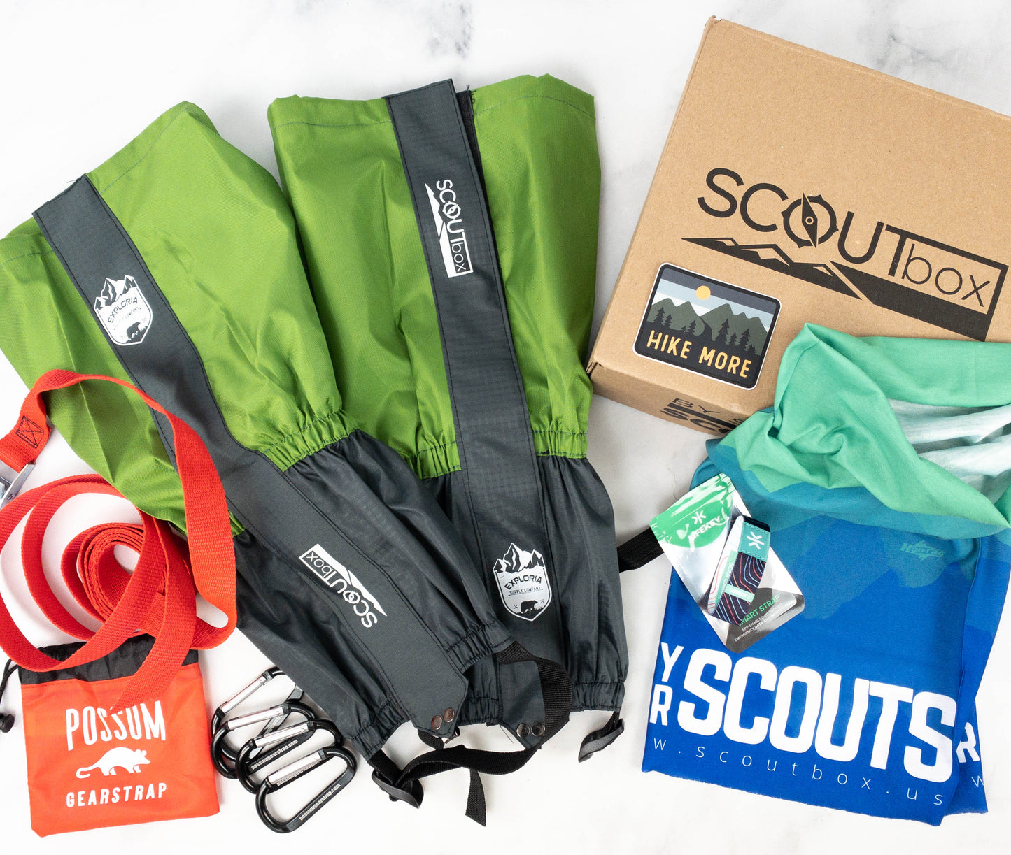 Adjustable & Waterproof Snow Boot Gaiters