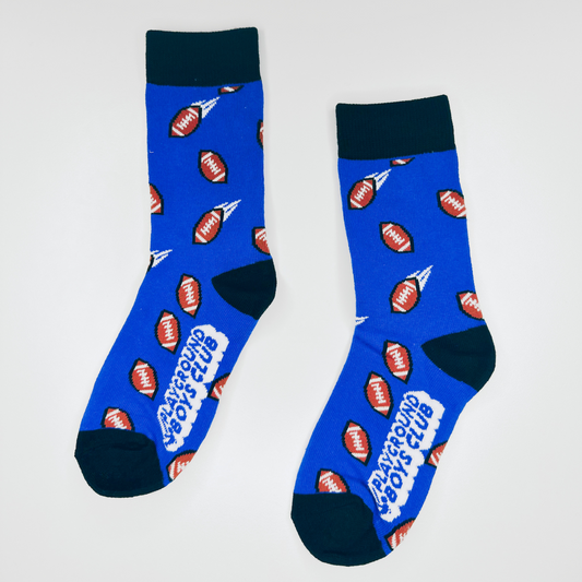 Single Crew Sock Football Teen