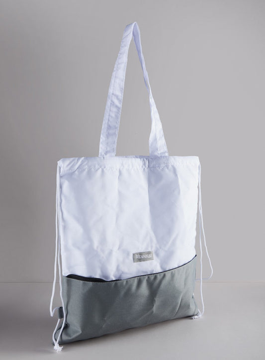 Canvas Drawstring Tote