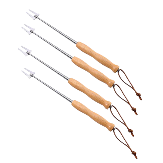 Pack of 4_Telescoping Campfire Roaster