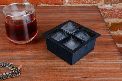 Set of 2 - Big Cube Silicone Ice Tray