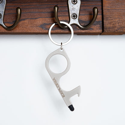 Stainless Steel Contactless Keychain